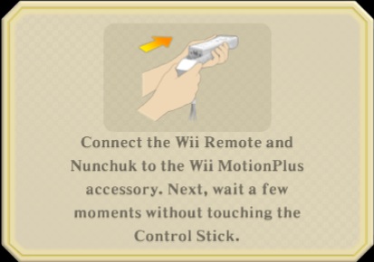 helpen volgens Melancholie Skyward Sword "Connect Wiimote and Nunchuk..."